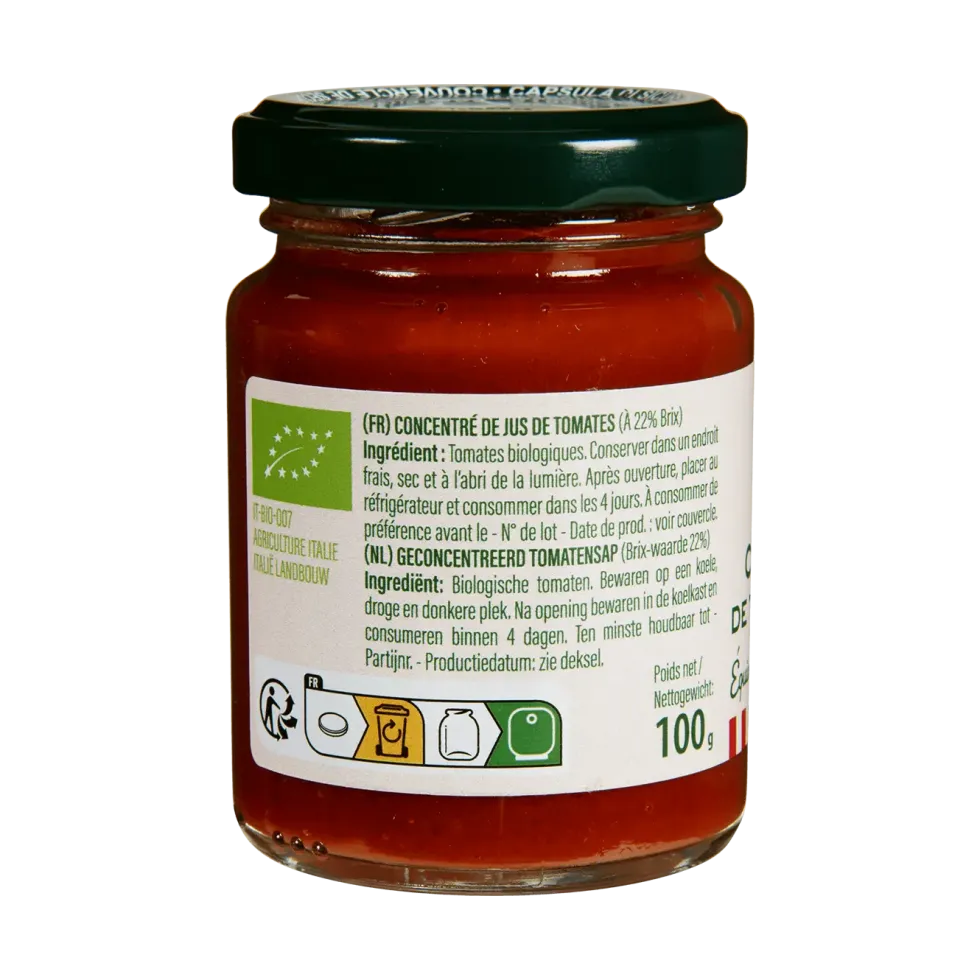 Concentré tomate 22% bio Markal - 100 g
