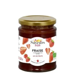 Confiture Extra de fraise bio - 320 g
