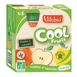 Cool Fruits bio pomme 4 x 90 g