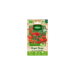 Coquelicot Simple rouge Bio Vilmorin - graines à semer