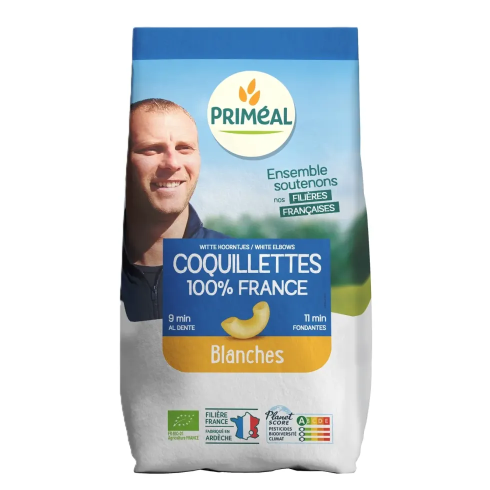 Coquillettes blanches PRIMEAL 500 g