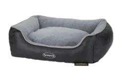 Corbeille à mémoire de forme pour chien et chat Château Scruffs – Taille S