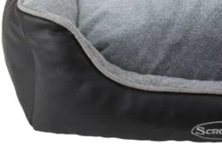 Corbeille à mémoire de forme pour chien et chat Château Scruffs – Taille S