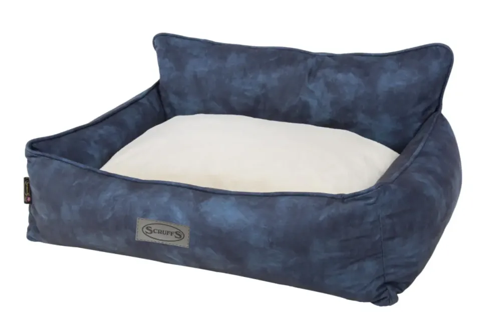Corbeille pour chien bleu Kensington Scruffs – Taille M