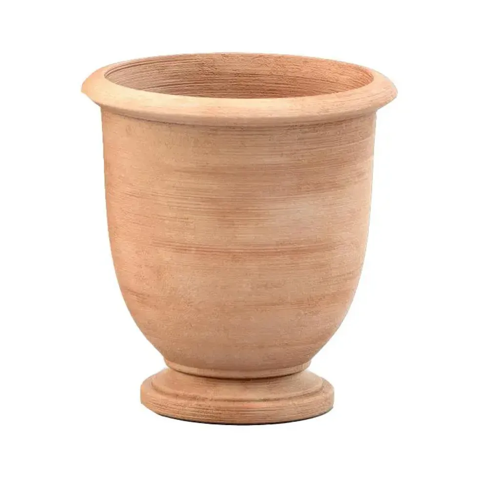 Coupe coloris terre claire Poterie Goicoechea Ederra - Ø 46 x H 48 cm