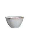 Coupe Tabo coloris gris en grès - Ø 14 cm