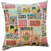 Coussin carré en coton multicolore Youpi - 45 x 45 cm