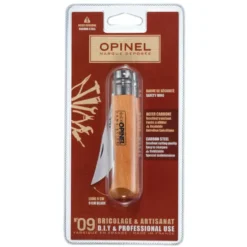 Couteau Bricolage et artisanat coloris naturel n°9 Opinel