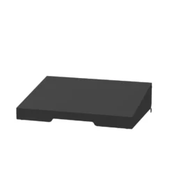 Couvercle plancha 60 noir Pure Le Marquier - L 62 x P 45 cm