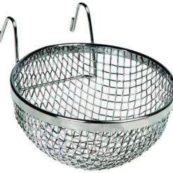 Couvoir métallique pour oiseaux exotiques coloris gris Flamingo – 12 cm
