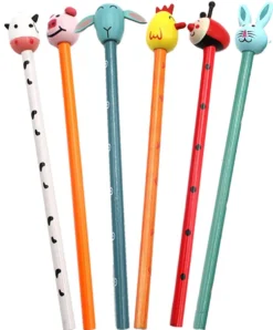 Crayon avec embout tête de mouton