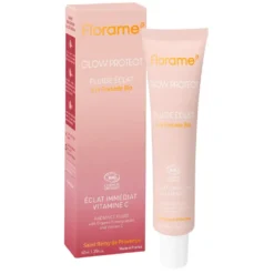 Crème fluide visage éclat Glow Protect Florame - 40 ml