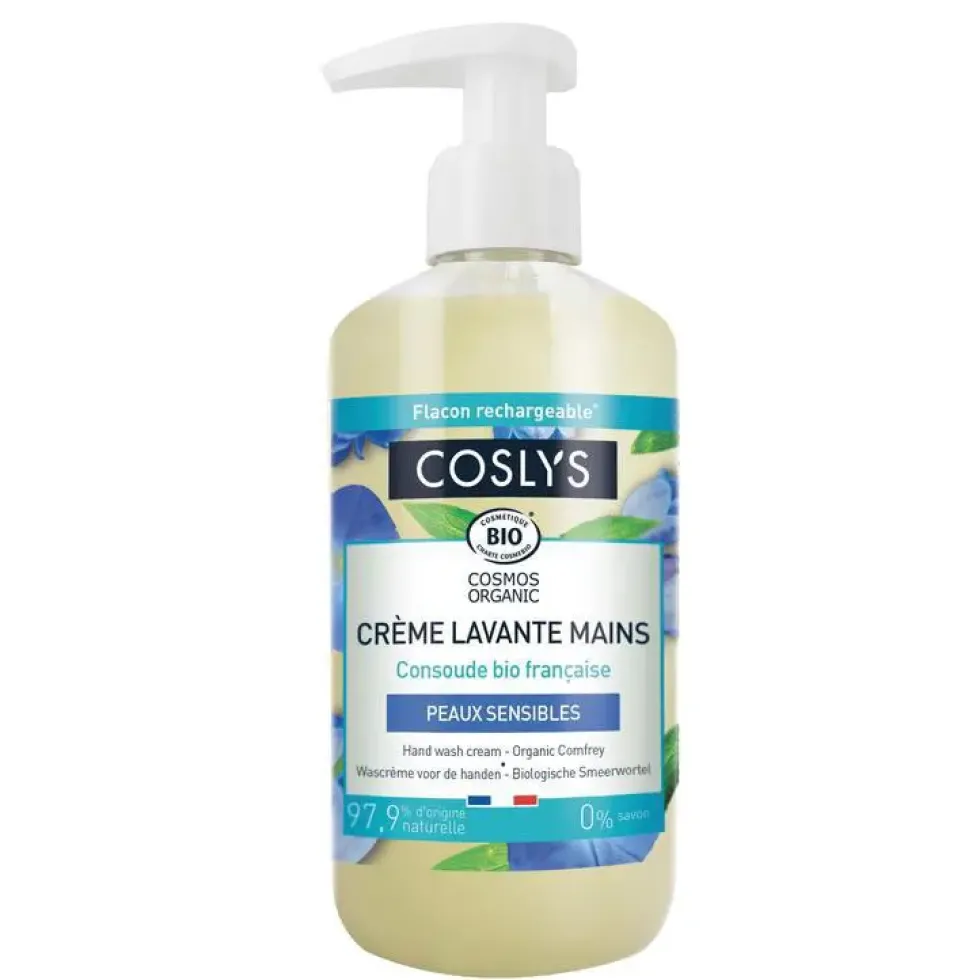 Crème lavante mains consoude bio française Coslys - 300 ml