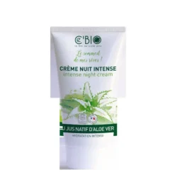 Crème Nuit Intense Tube 50 ml blanc