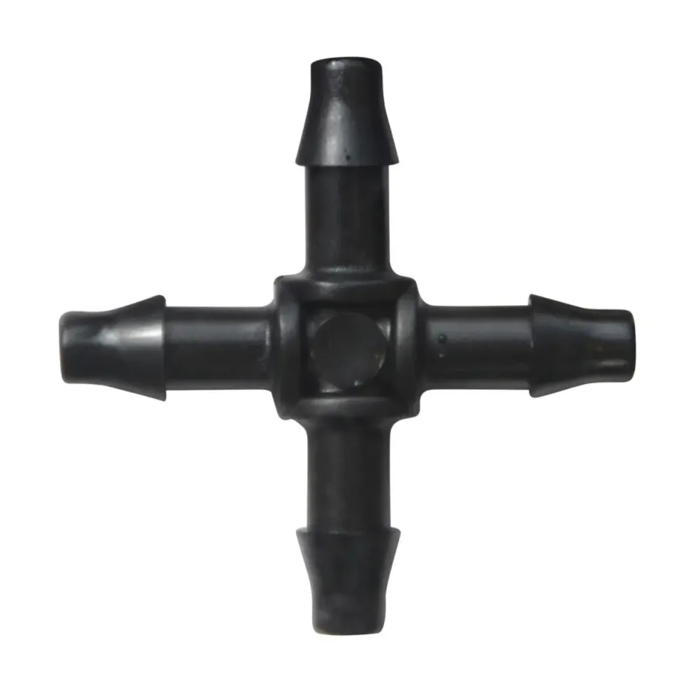 10 croix cannelées pour tuyau Ø 4/6 mm botanic® - Arrosage goutte à goutte