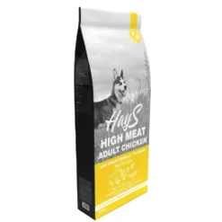 Croquette pour chien adulte au poulet Hays High Meat - 12 kg