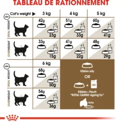 Croquettes pour chat senior Royal Canin Ageing +12 - 4 kg