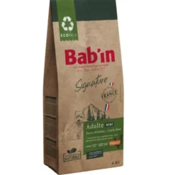 Croquettes pour chien mini adulte au poulet sans céréales Bab'in Signature - 6 kg