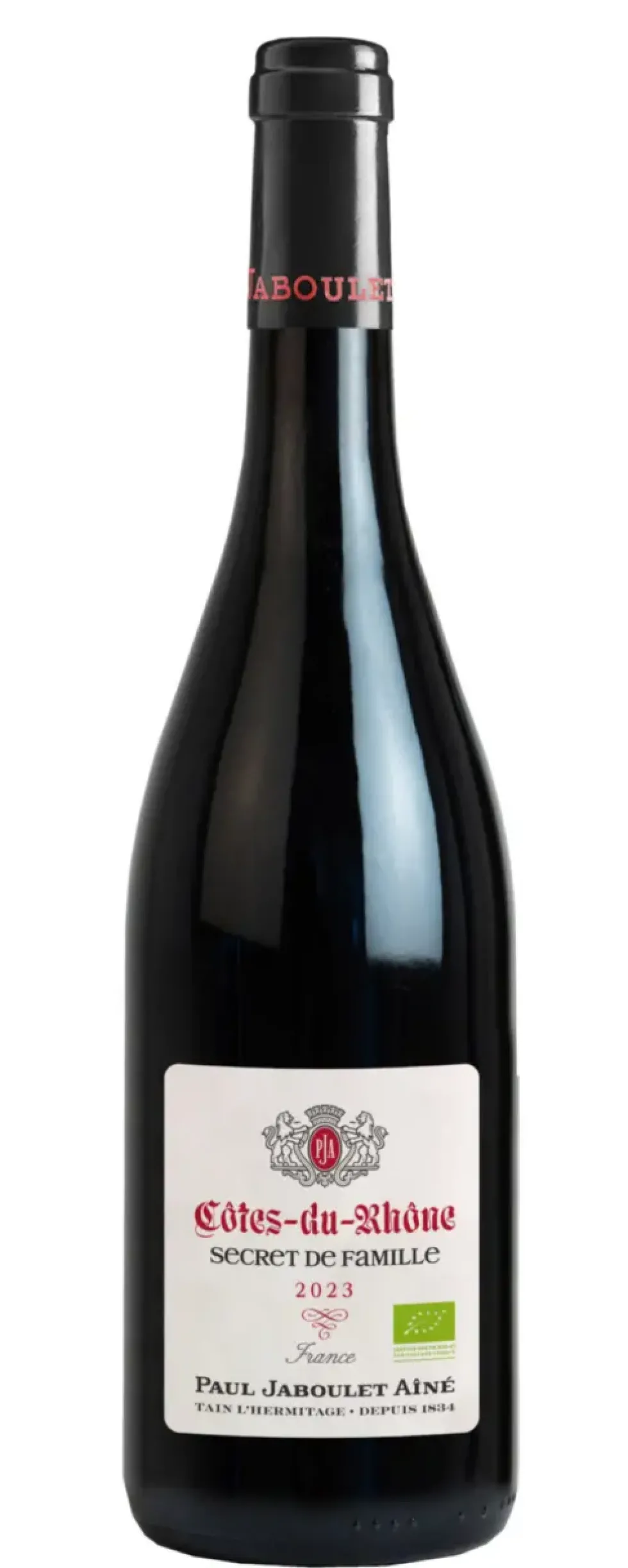 Côtes du Rhône secret de famille bio rouge magnum Jaboulet - 150 cl