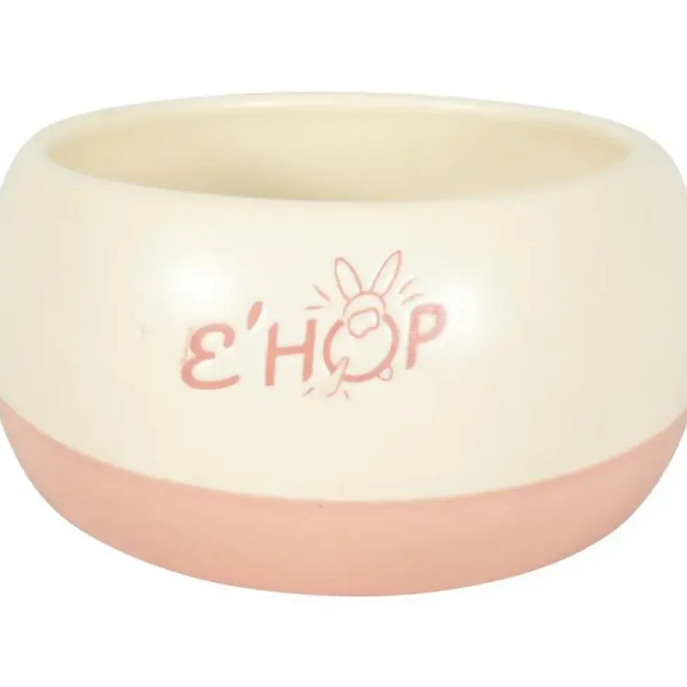 Écuelle pour petit mammifère en céramique coloris rose Zolux Ehop – 200 ml