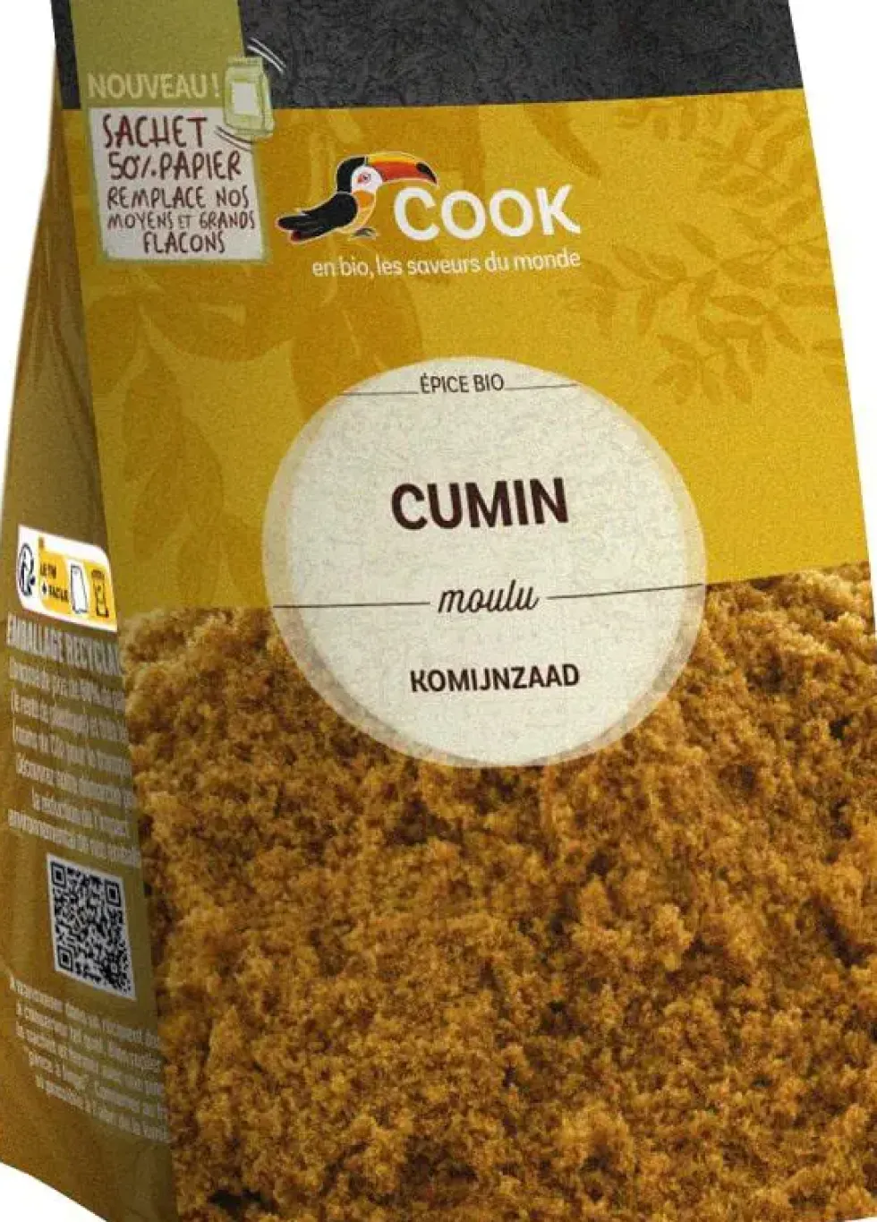 Cumin moulu bio Cook - 100 g