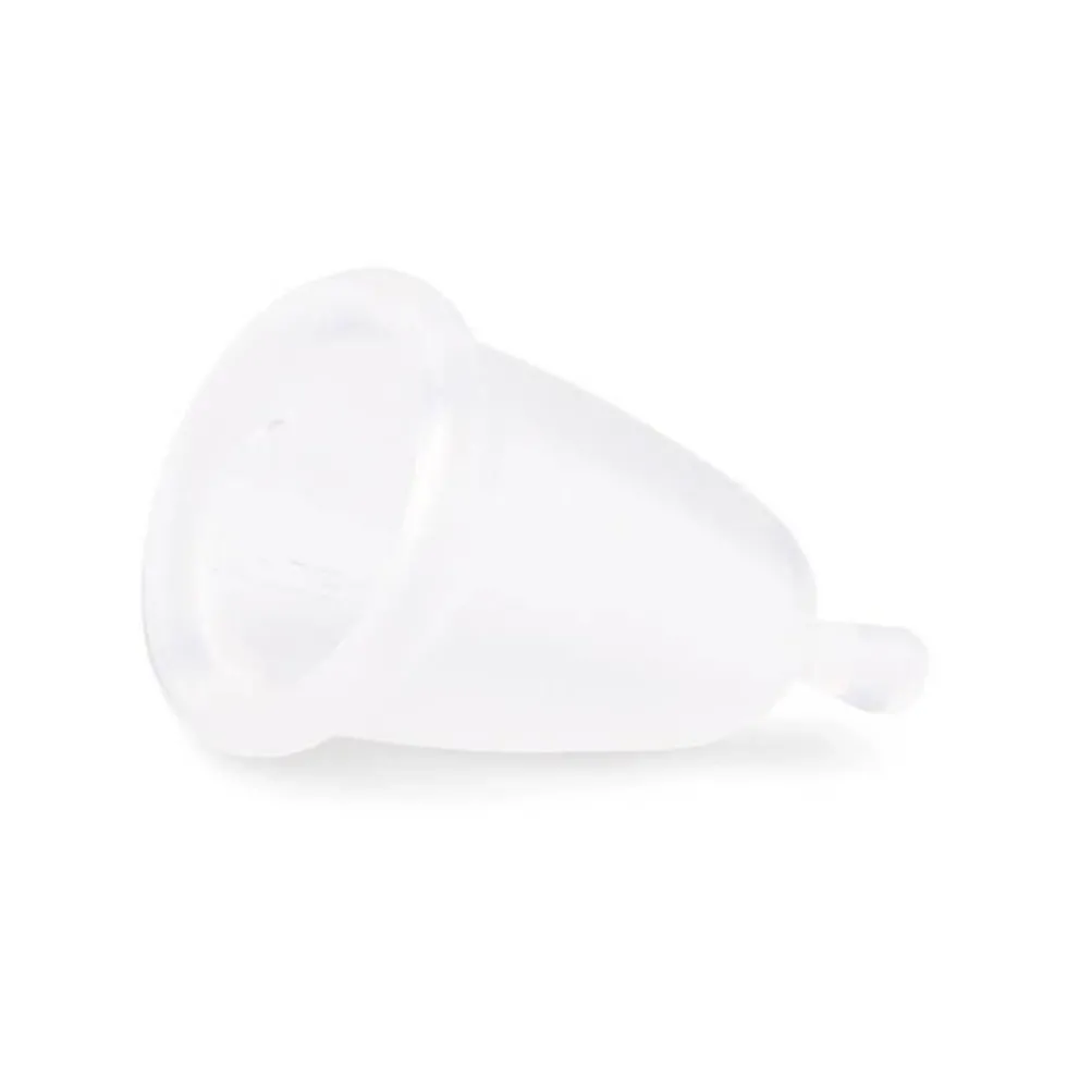 Cup féminine menstruelle avec pochon rose taille 1