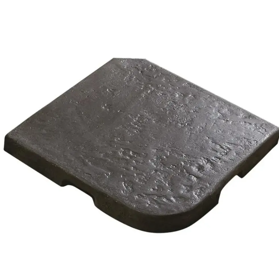 Dalle pour parasol déporté ardoise 49 x 49 x 5 cm - 22 kg
