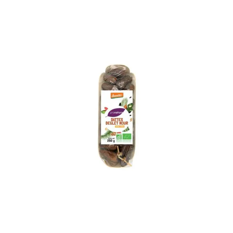 Dattes de Tunisie Deglet Nour Pronatura - 250 g