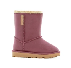 Demi-botte Cheyennetoo enfant coloris rose framboise en caoutchouc synthétique Blackfox - pointure 34/35