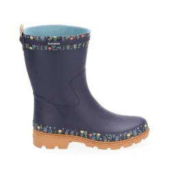Demi-botte Judy coloris marine en caoutchouc Blackfox - pointure 41