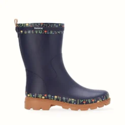 Demi-botte Judy coloris marine en caoutchouc Blackfox - pointure 39