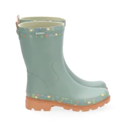 Demi-botte Judy coloris vert en caoutchouc Blackfox - pointure 41
