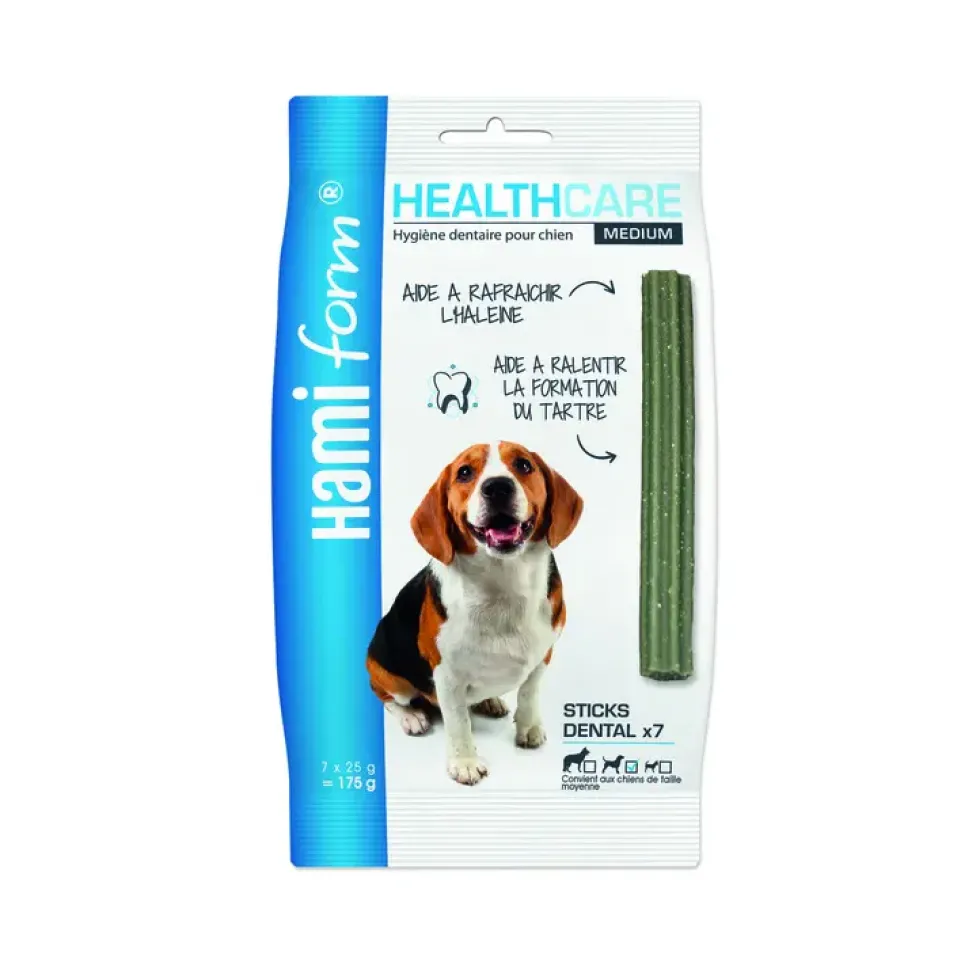 Dental sticks medium. Le sachet de 7
