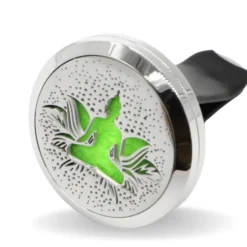 Diffuseur de voiture Clip'Arôme Bodhi coloris gris en inox Zen' Arôme