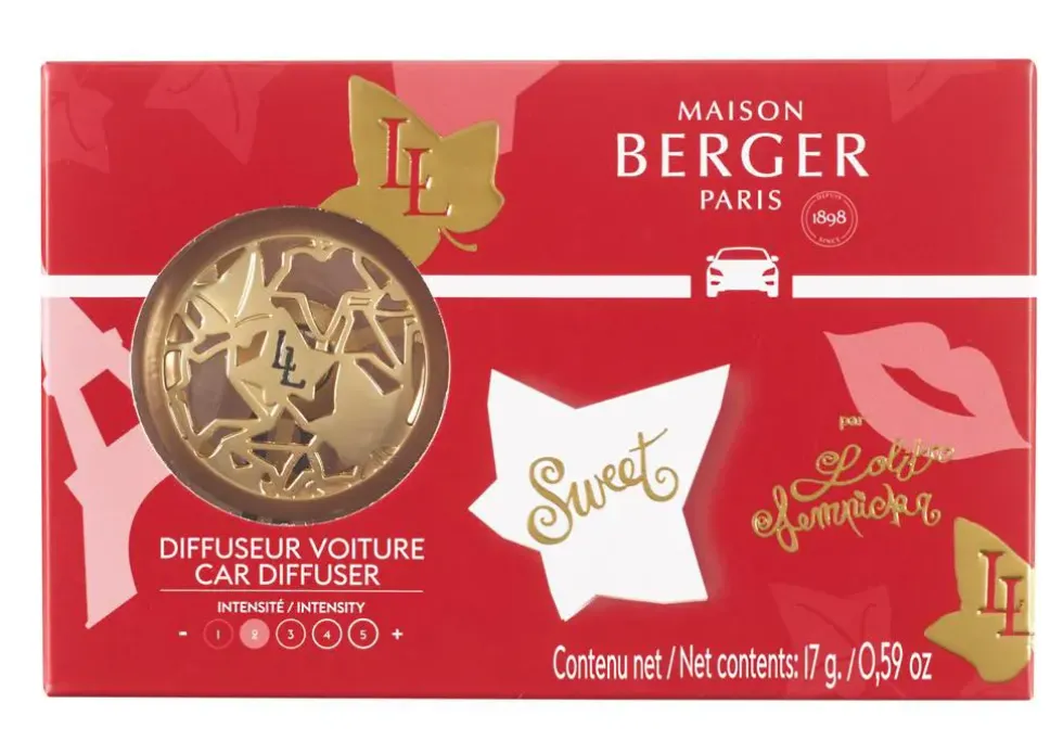 Diffuseur voiture Maison Berger Lolita Lempicka Sweet - 2,5 x 4,4 cm