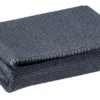 Drap de bain en coton coloris ombre Vivaraise Bora - 150 x 90 cm