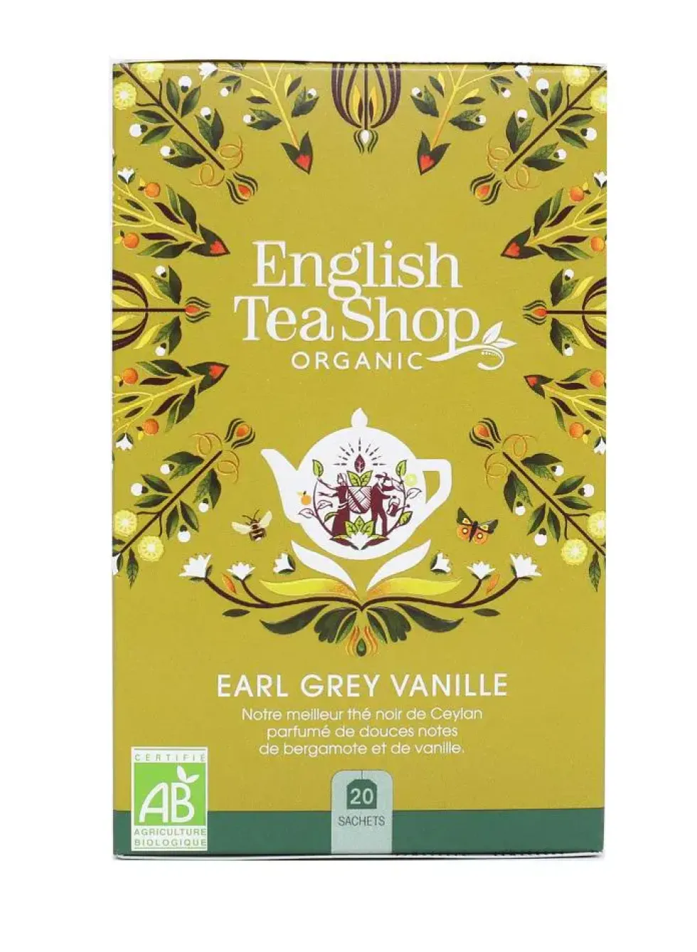 Earl Grey vanille bio EnglishTea - 20 sachets