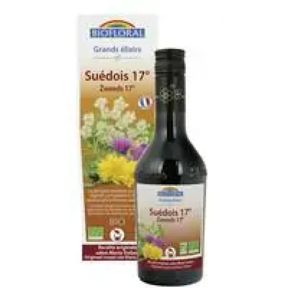 Elixir du Suédois 17° bio Biofloral - 350 ml