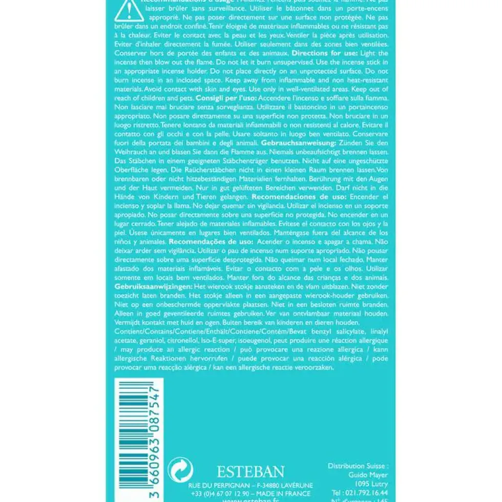 Encens indiens Ylang-Ylang Esteban - 20 bâtonnets