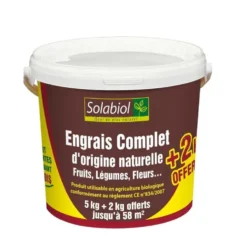 Engrais complet organique