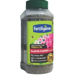 Engrais longue durée pour plantes fleuries et géraniums Fertiligène - 600 g
