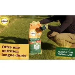Engrais pour gazon Solabiol - le sac de 10 kg