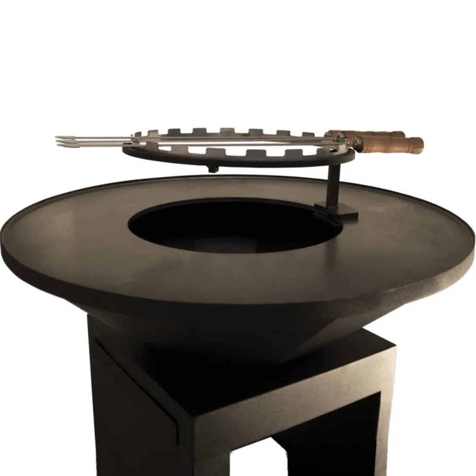 Ensemble à brochettes en acier Oyat Asado - 38 cm