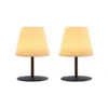 Ensemble de deux lampes de table USB sans fil - Ø 10 x H 16 cm