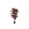 Erable Jamaica rouge artificiel en pot plastique H 150 x Ø 80 cm