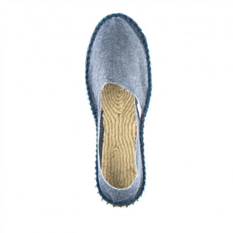 Espadrilles unies Blackfox Eneko Bleu jean