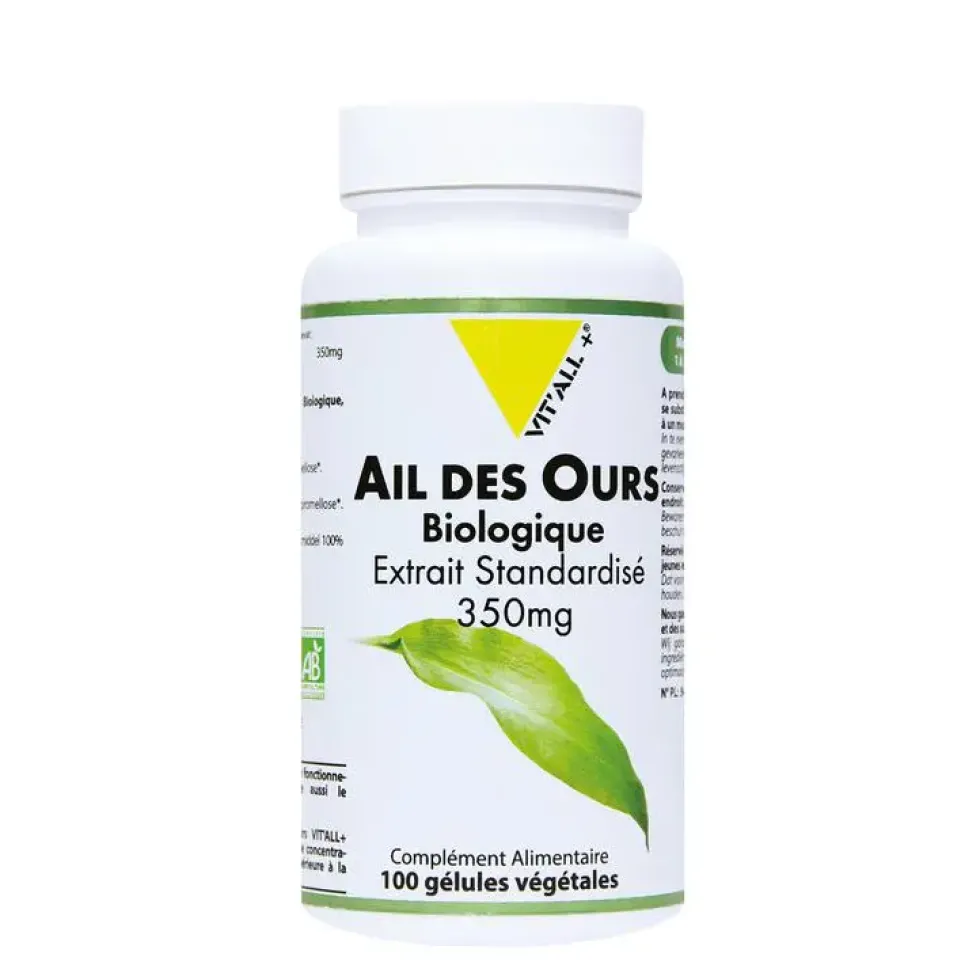Extrait d’ail des ours en boite de 350 mg