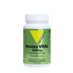 Extrait standardisé rhodio vital en boite de 60 gélules