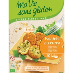 Falafels aux légumes et curry bio en sachet de 40 g