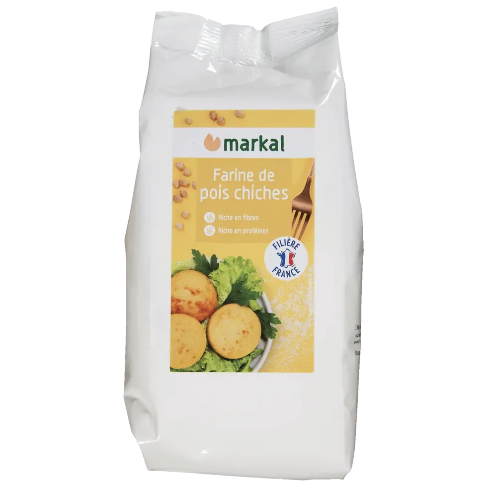 Farine de pois chiches bio - 500 g
